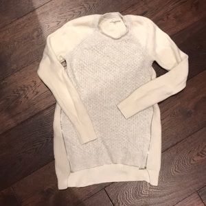 Rebecca Taylor side zip sweater size small